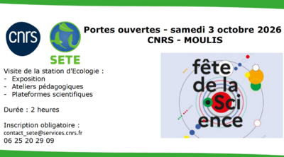 Fête de la science 2026