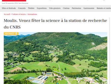 Venez fêter la science à la station de recherche du CNRS